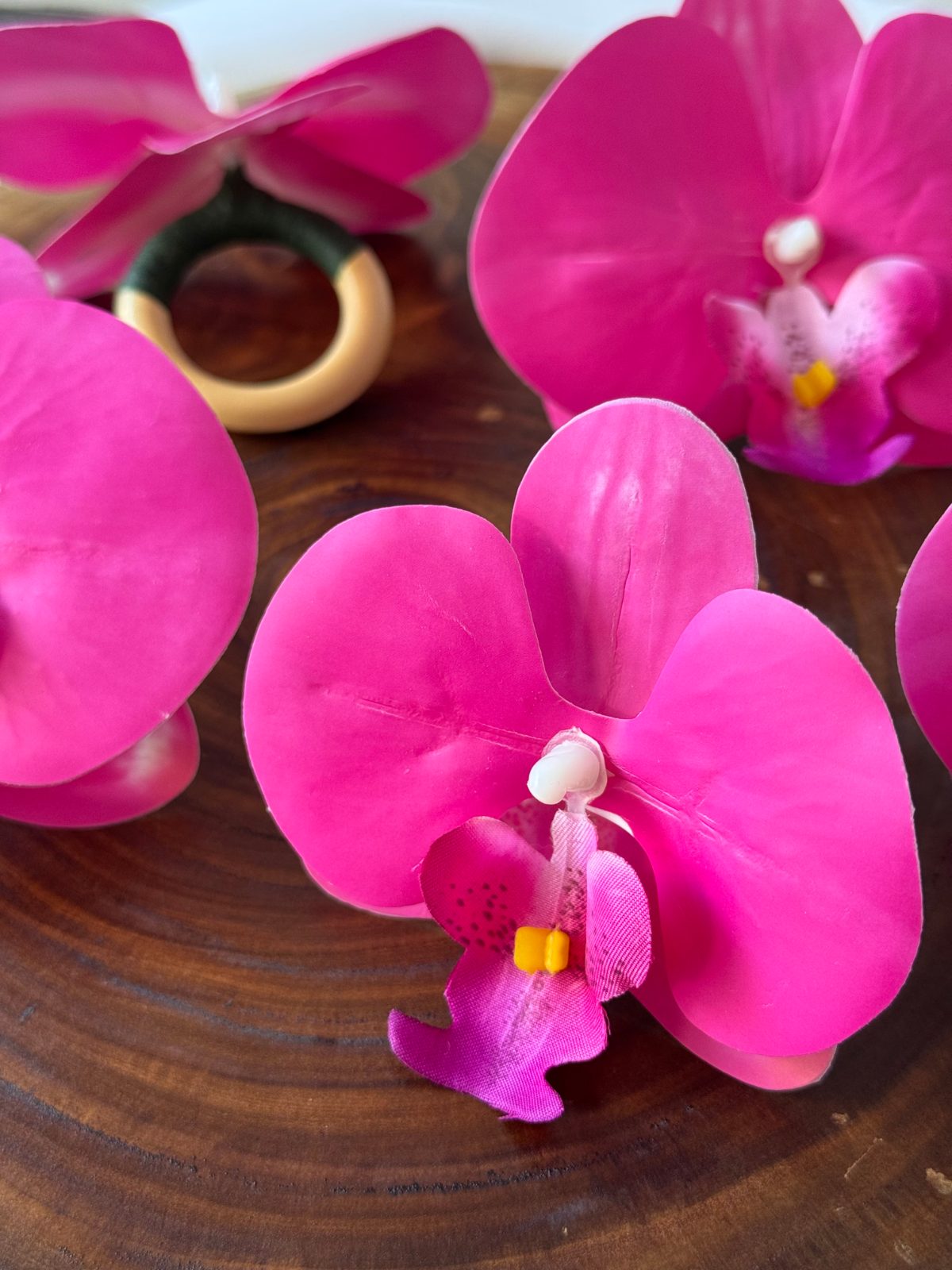 Porta Guardanapo - Orquídea Pink