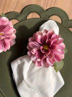 Porta Guardanapo - Maxi Flor Rosa