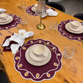 Kit Completo Peônia - Marsala e Azul Marinho